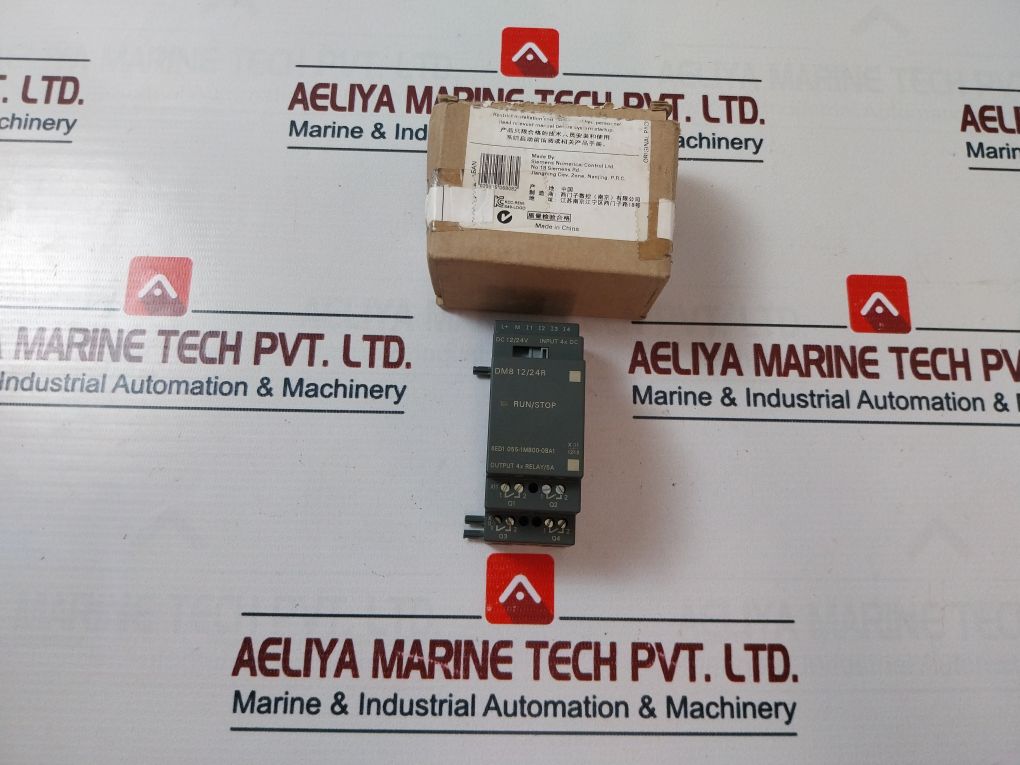 Siemens 6Ed1 055-1Mb00-0Ba1 Digital Input/Output Module Dc 12/24V