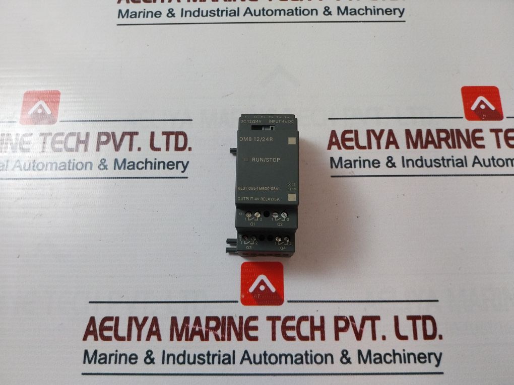 Siemens 6Ed1 055-1Mb00-0Ba1 Digital Input/Output Module Dc 12/24V