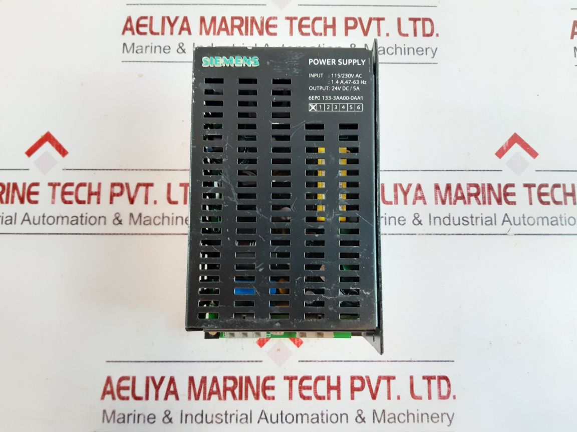 Siemens 6Ep0 133-3Aa00-0Aa1 Power Supply 115/230V Ac