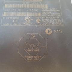 Siemens 6Ep1333-2Ba00 Sitop Power 5 Power Supply
