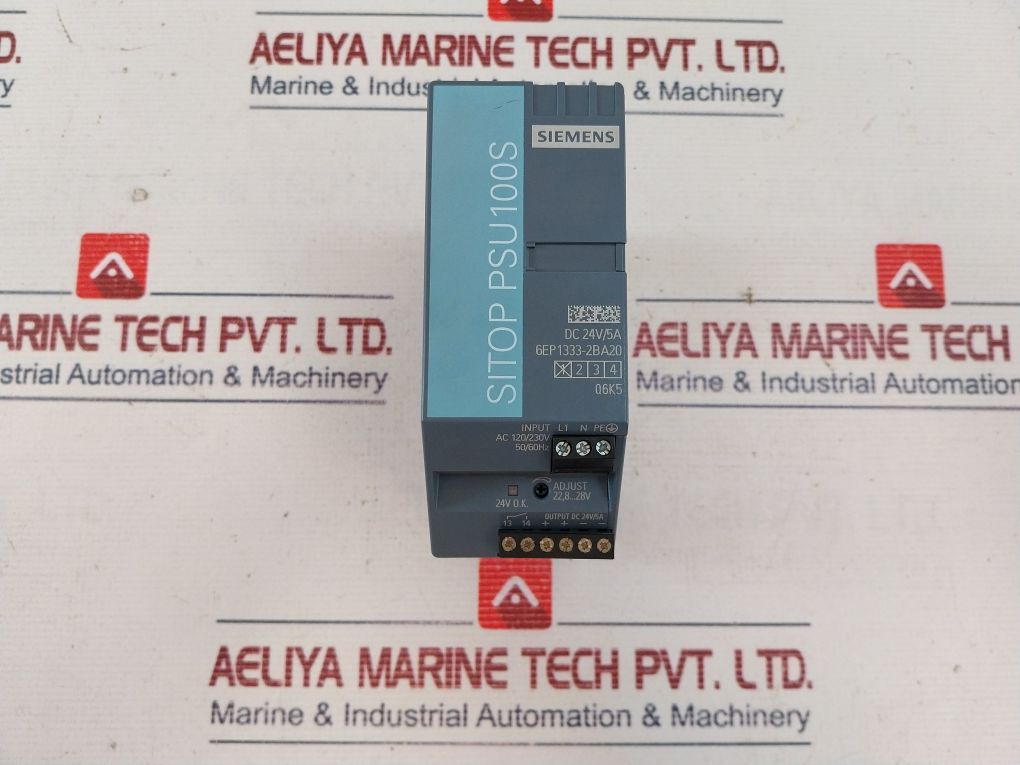 Siemens 6Ep1333-2Ba20 Power Supply Ac 120/230V