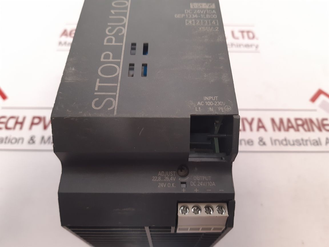 Siemens 6Ep1334-1Lb00 Power Supply Dc 24V/10A