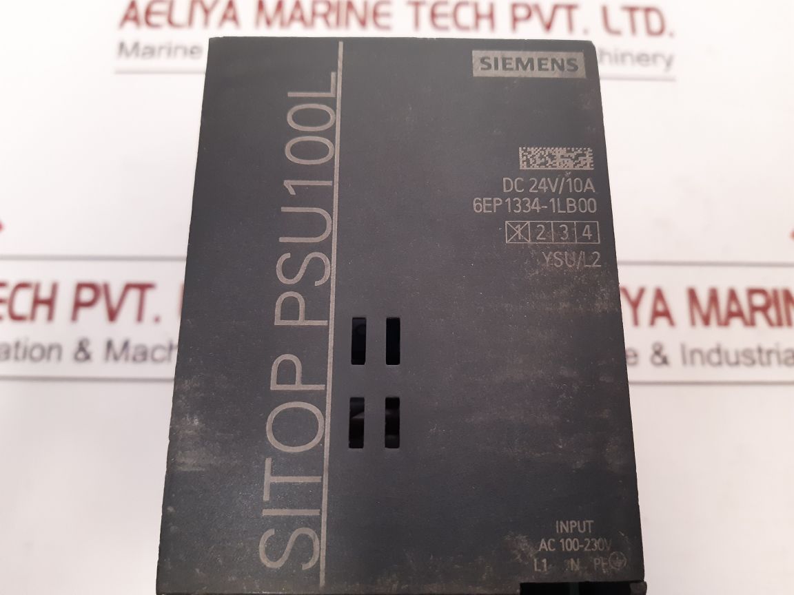 Siemens 6Ep1334-1Lb00 Power Supply Dc 24V/10A