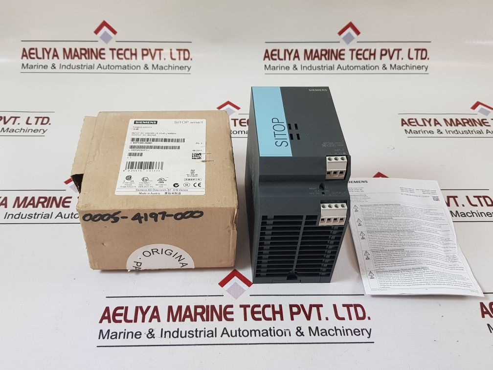 Siemens 6Ep1334-2Aa01 Sitop Smart Power Supply
