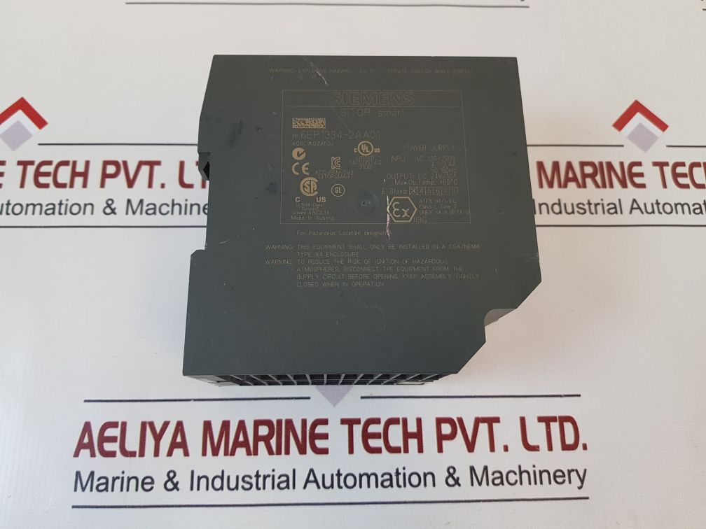 Siemens Sitop Smart 6Ep1334-2Aa01 Power Supply