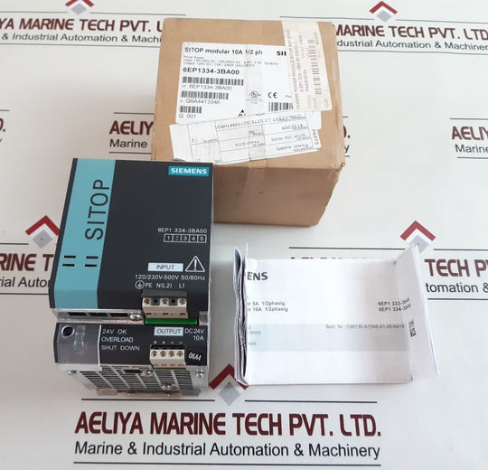 Siemens Sitop 6Ep1334-3Ba00 Power Supply Module
