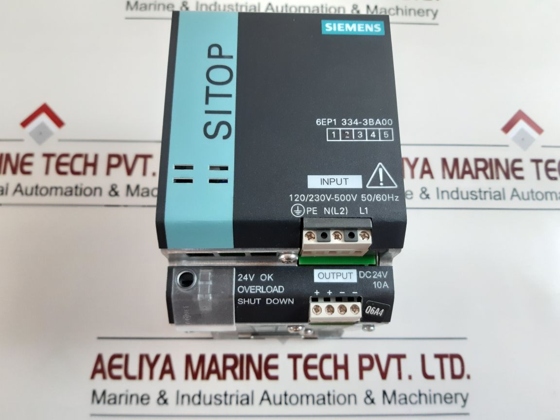 Siemens Sitop 6Ep1334-3Ba00 Power Supply Module
