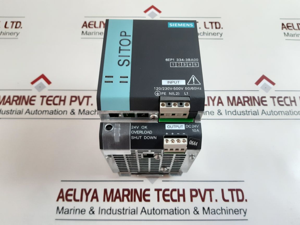 Siemens Sitop 6Ep1334-3Ba00 Power Supply Module
