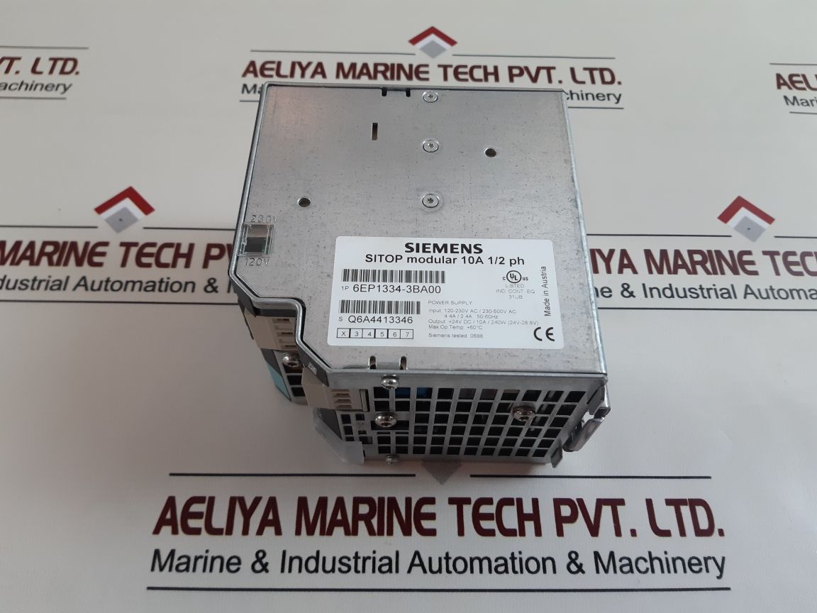 Siemens Sitop 6Ep1334-3Ba00 Power Supply Module
