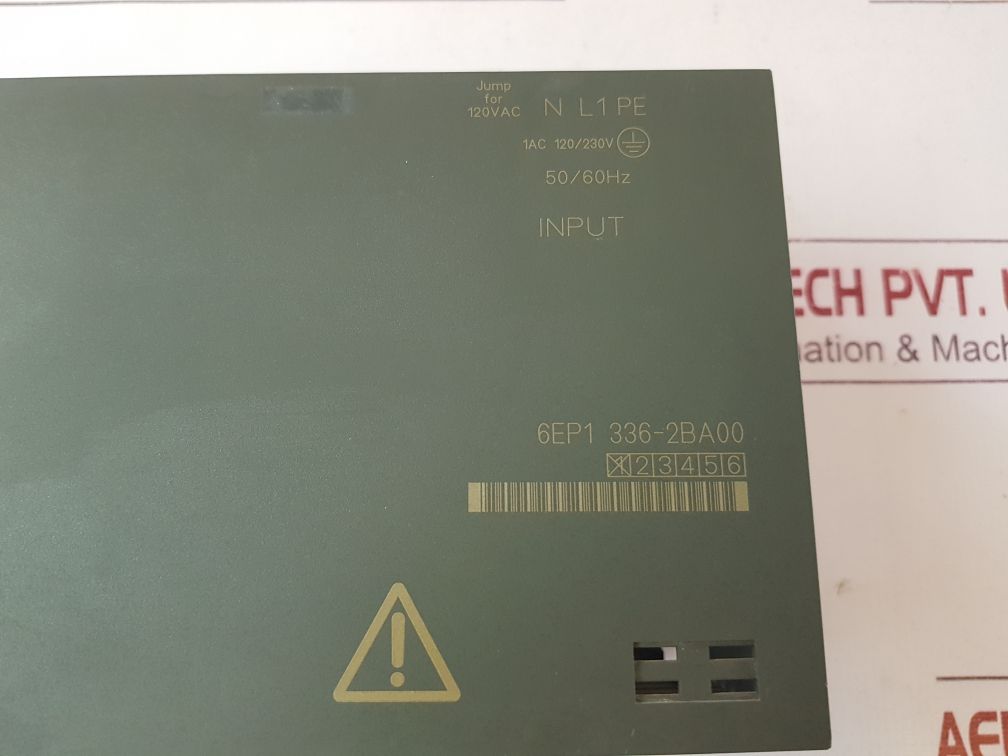 Siemens 6Ep1336-2Ba00 Sitop Power 20 1Ph Power Supply