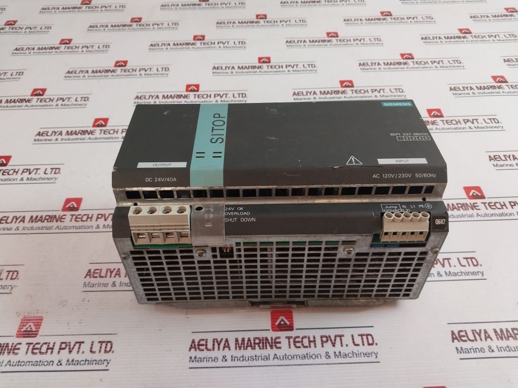 Siemens 6Ep1337-3Ba00 Power Supply Ac 120/230V