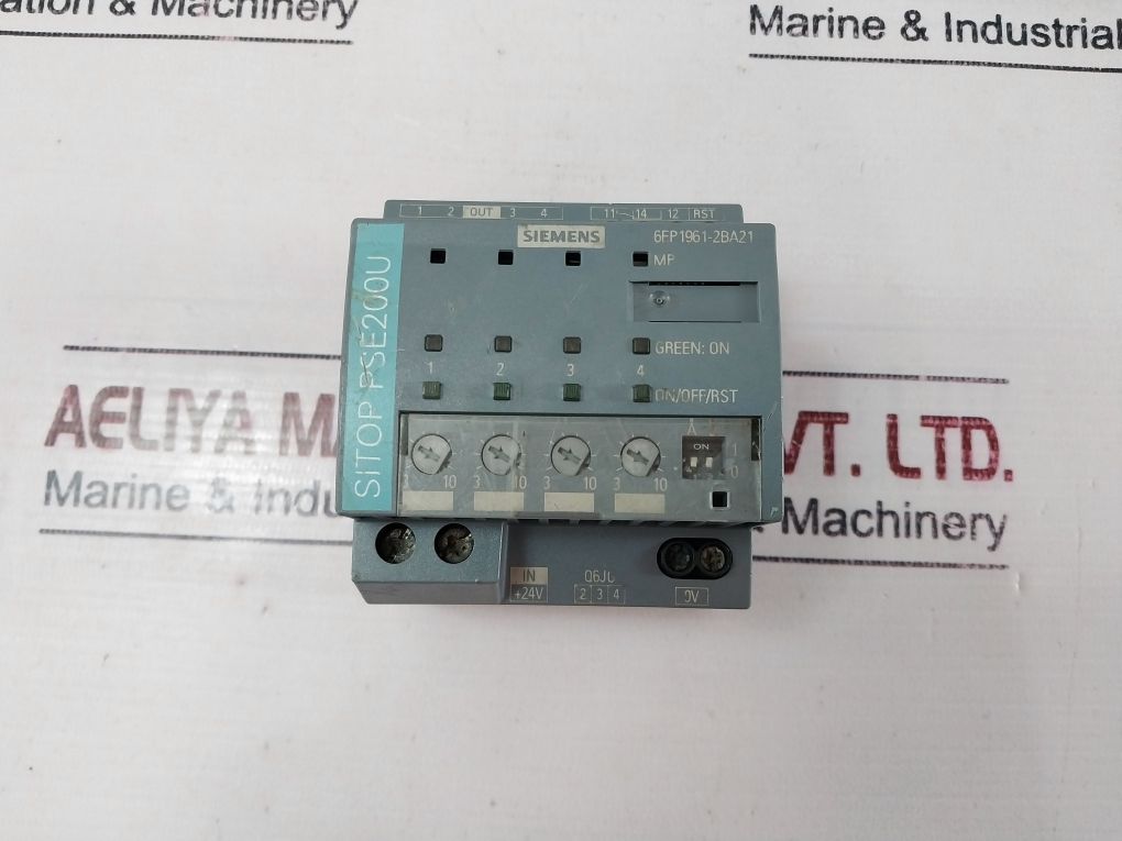 Siemens 6Ep1961-2Ba21 Selectivity Module