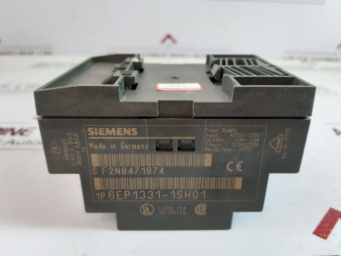 Siemens Logo! Power 6Ep1 331-1Sh01 Power Supply
