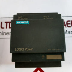 Siemens Logo! Power 6Ep1 331-1Sh01 Power Supply