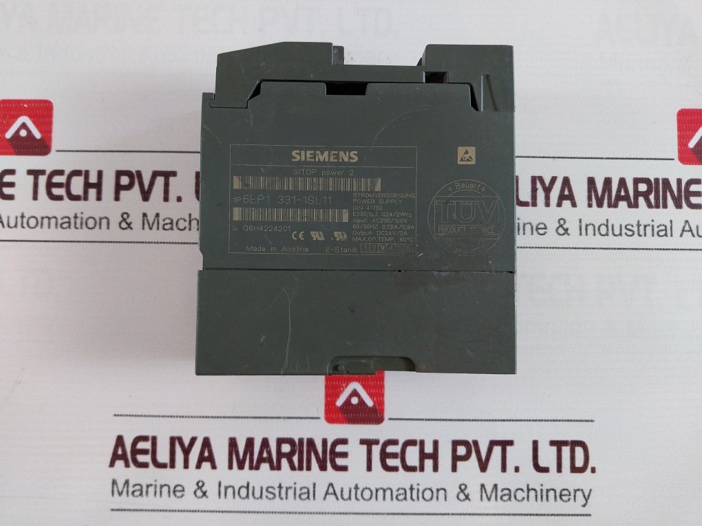 Siemens 6Ep1 331-1Sl11 Power Supply Ac230/120V 60/50Hz