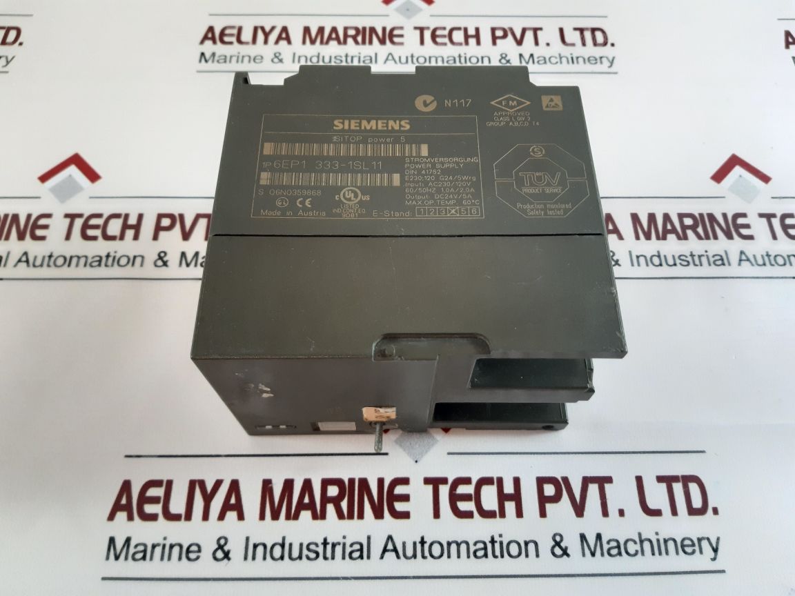 Siemens 6Ep1 333-1Sl11 Power Supply
