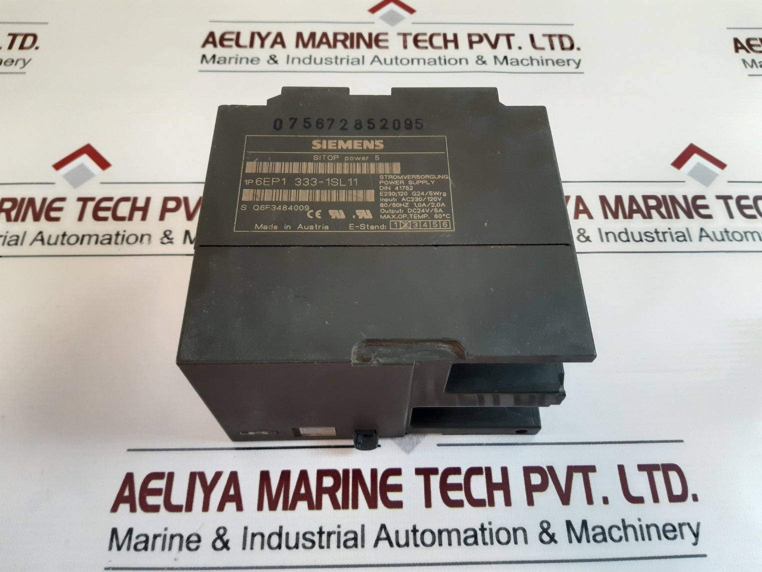 Siemens 6Ep1 333-1Sl11 Sitop Power 5 Power Supply E-stand 1X34562