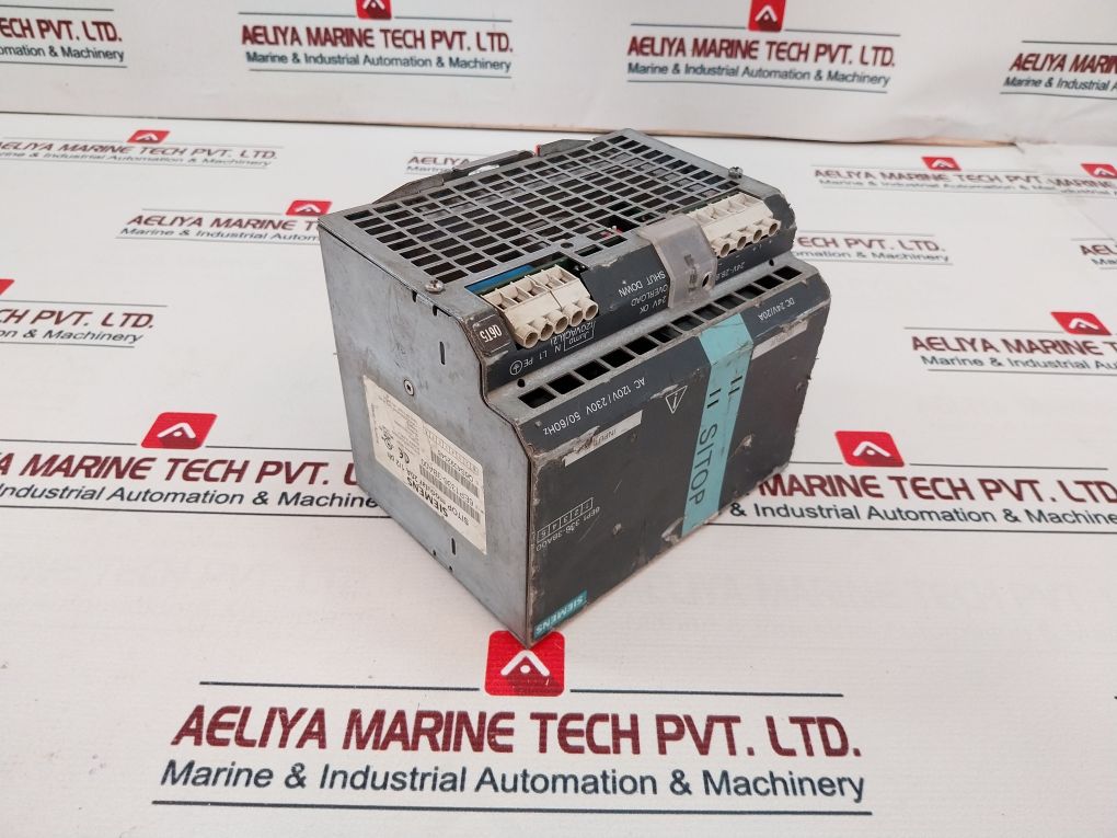 Siemens 6Ep1 336-3Ba00 1/2Ph Power Supply Modular 20A