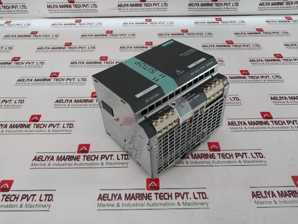 Siemens 6Ep1 436-3Ba00 Sitop Modular 20A 3 Ph Power Supply 400-500V 3Ac