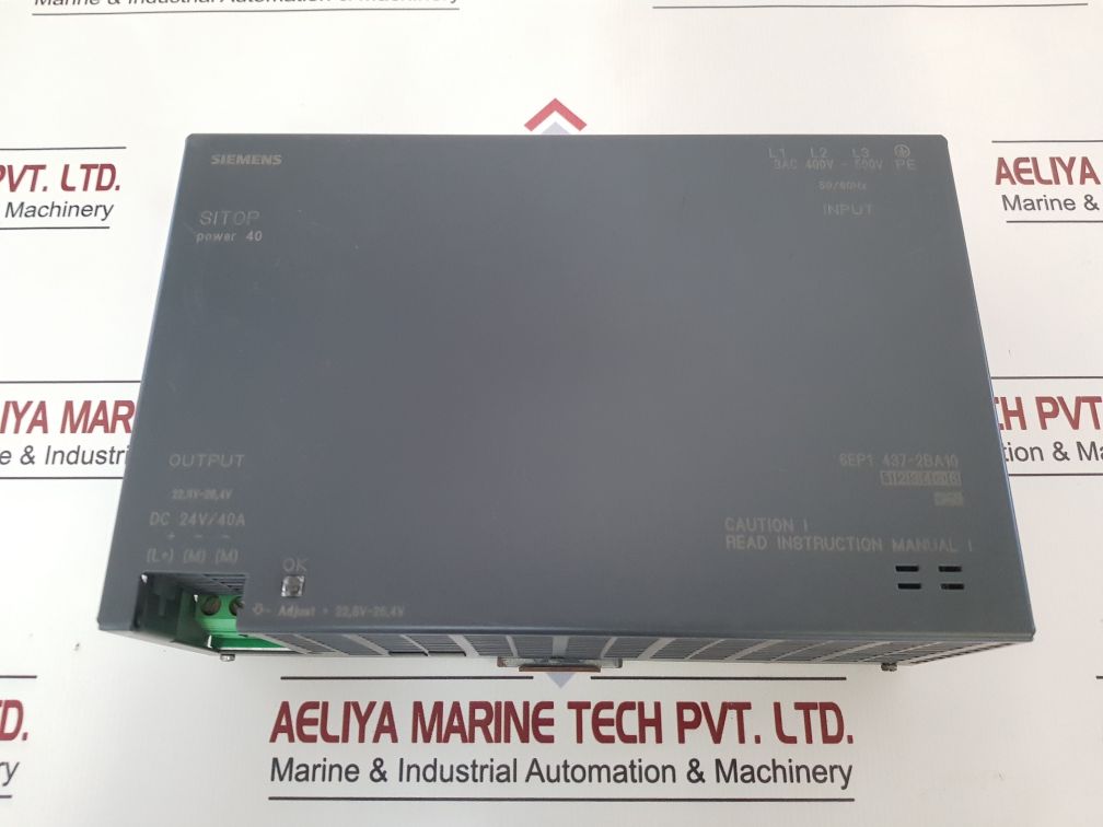 Siemens Sitop Power 40 6Ep1 437-2Ba10 Power Supply