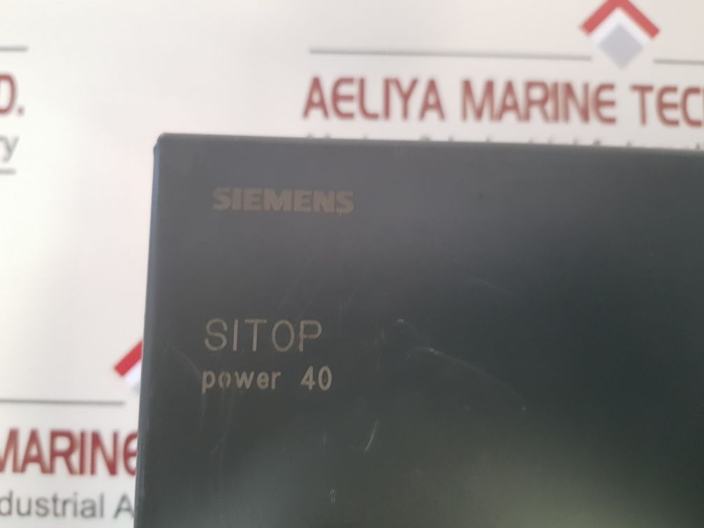 Siemens 6Ep1 437-2Ba10 Power Supply 24 Vdc 40A