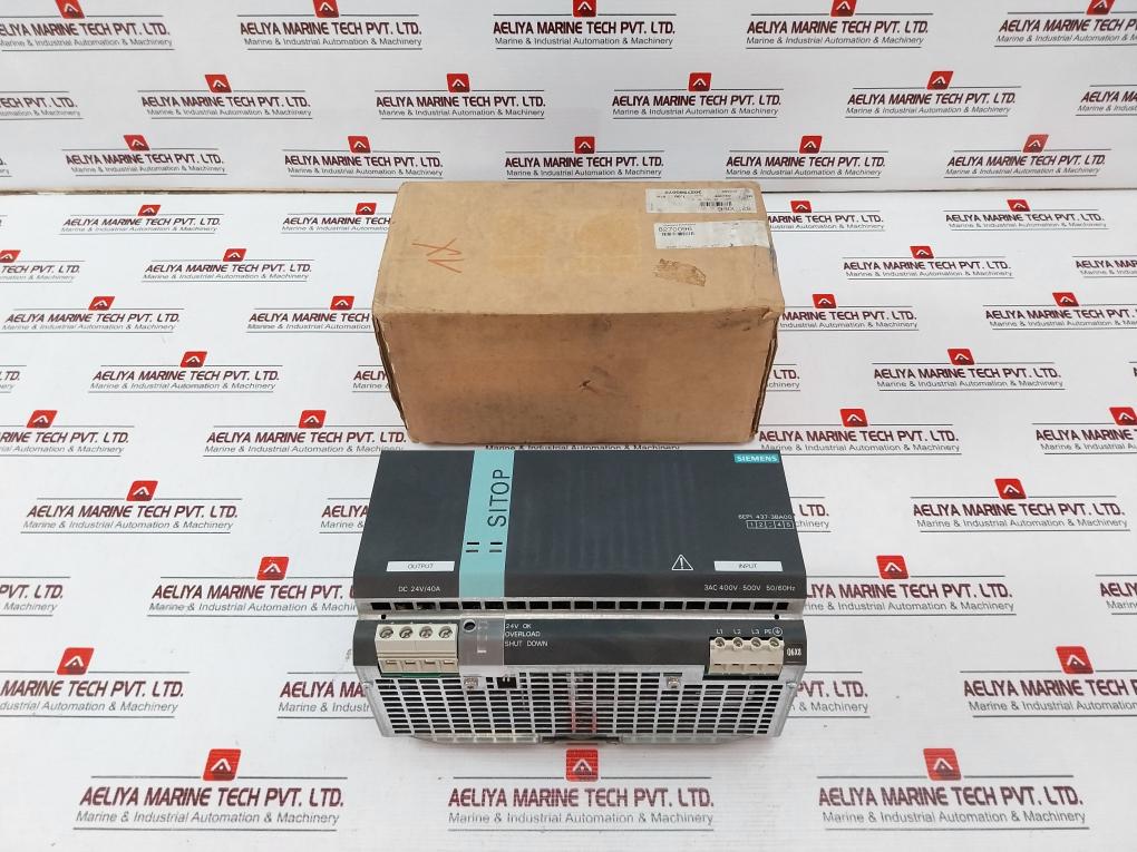 Siemens 6Ep1 437-3Ba00 Power Supply Module