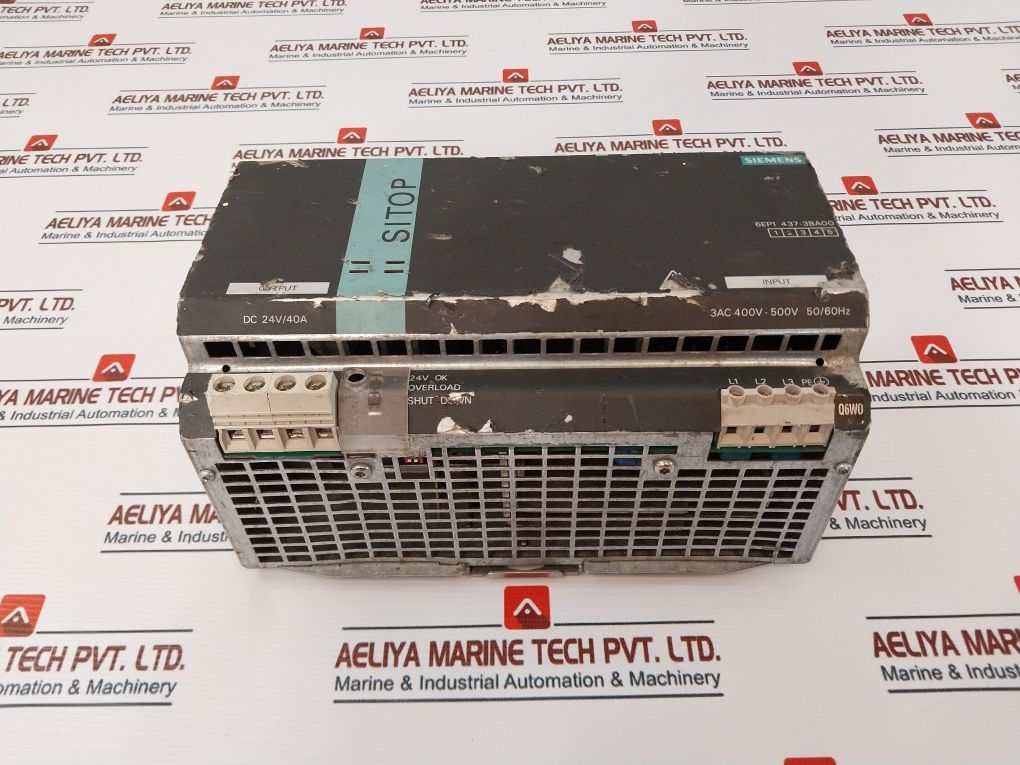 Siemens 6Ep1 437-3Ba00 Power Supply Module