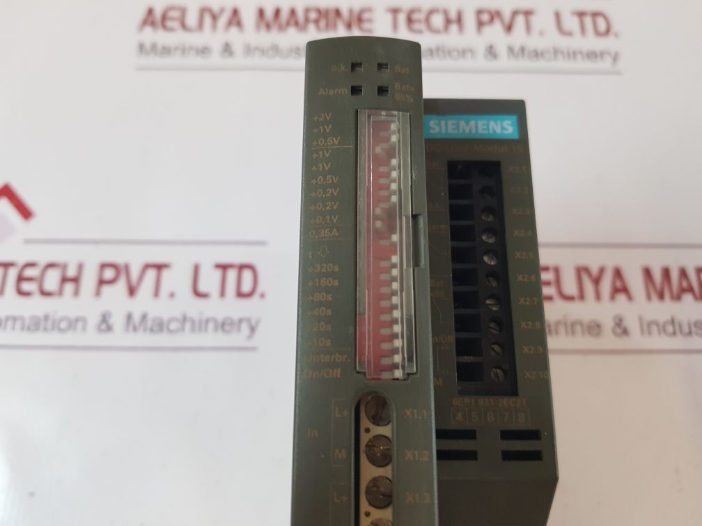 Siemens 6Ep1 931-2Ec21 Power Supply Dc-usv-modul 15