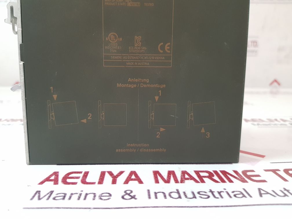 Siemens 6Ep1 931-2Ec21 Power Supply Dc-usv-modul 15