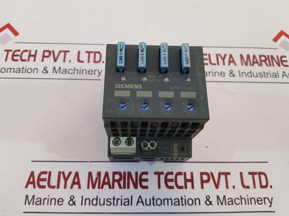 Siemens Sitop Select 6Ep1 961-2Ba00 Diagnostic Module