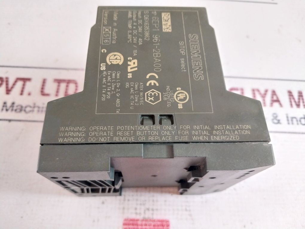 Siemens 6Ep1 961-2Ba00 Diagnostics Module