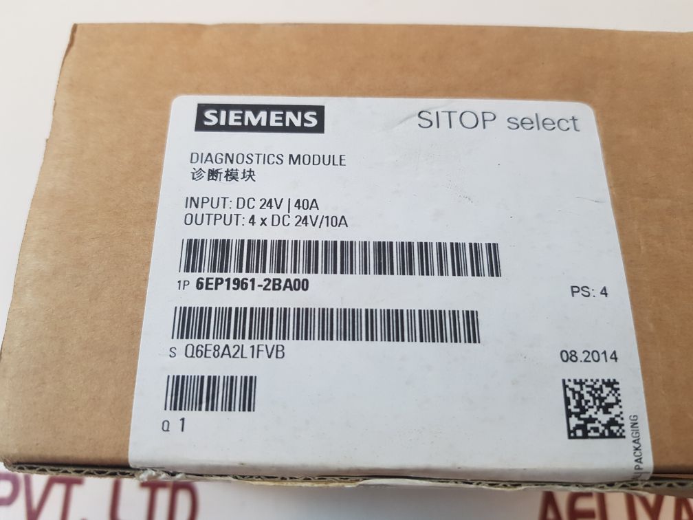 Siemens 6Ep1 961-2Ba00 Diagnostics Module With Box