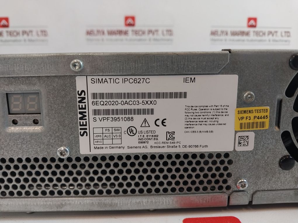 Siemens 6Eq2020-0Ac03-5Xx0 Ethernet Module