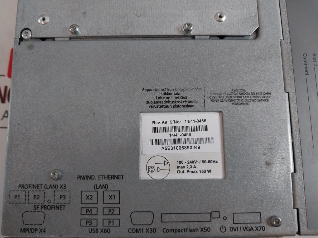 Siemens 6Eq2020-0Ac03-5Xx0 Ethernet Module