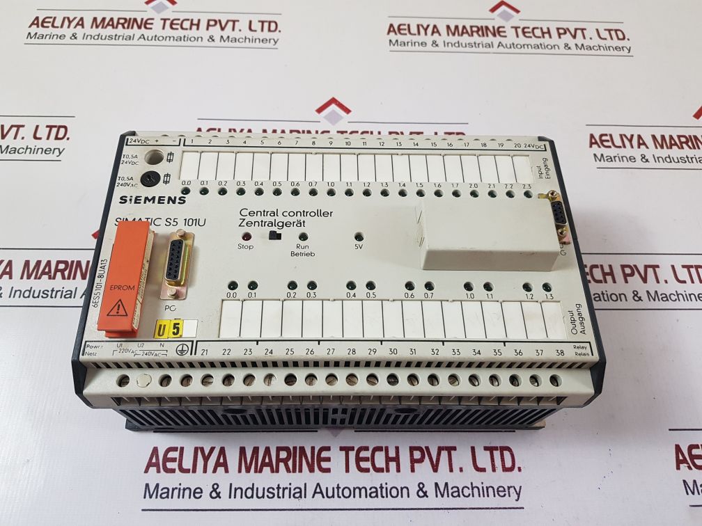 Siemens 6Es5101-8Ua13 Central Controller
