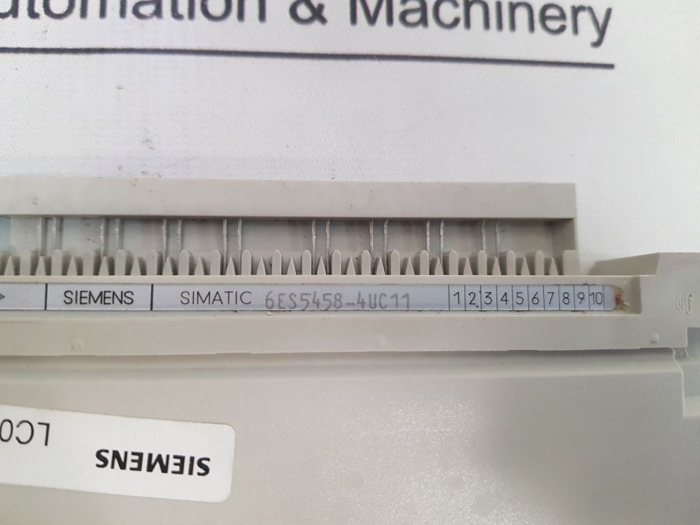 Siemens Simatic 6Es5458-4Uc11 Relay Output Module