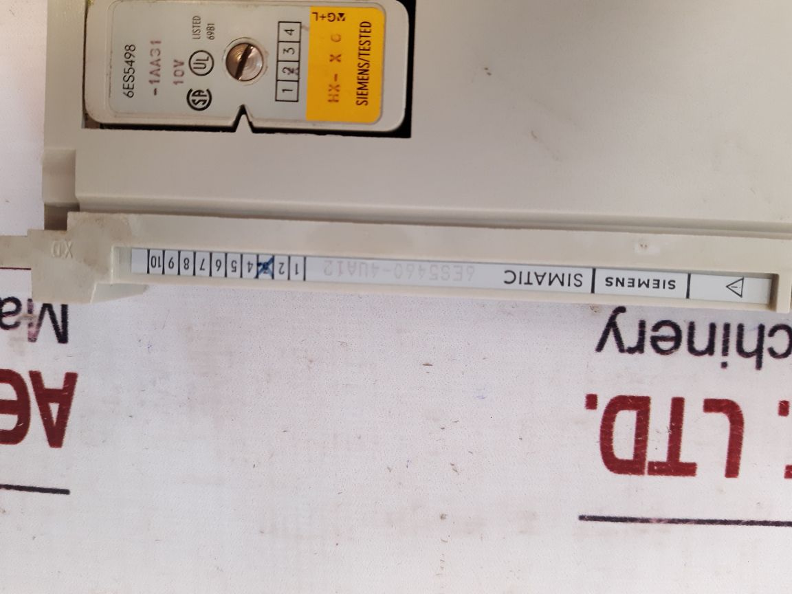 Siemens Simatic 6Es5460-4Ua12 Analog Input Module