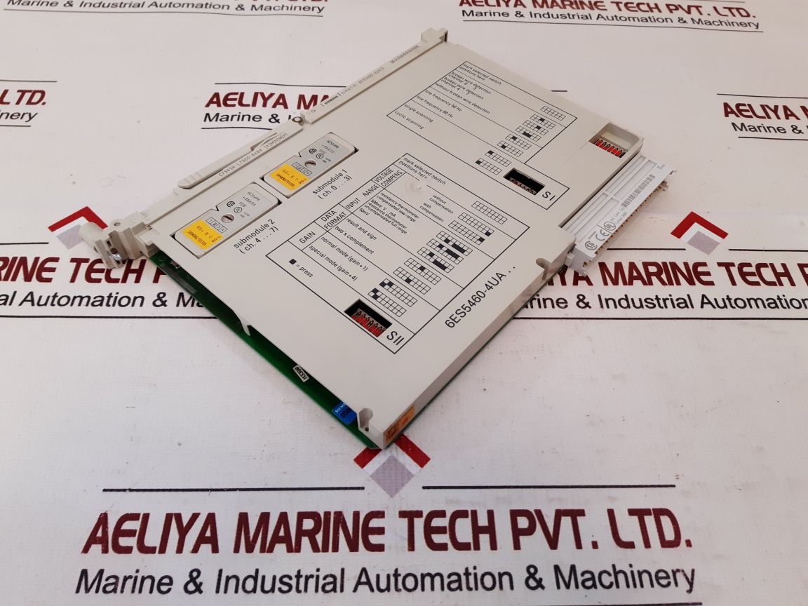 Siemens Simatic 6Es5460-4Ua13 Analog Input Module