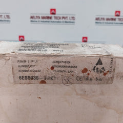 Siemens 6Es5935-8Me11 Power Supply Dc 24V