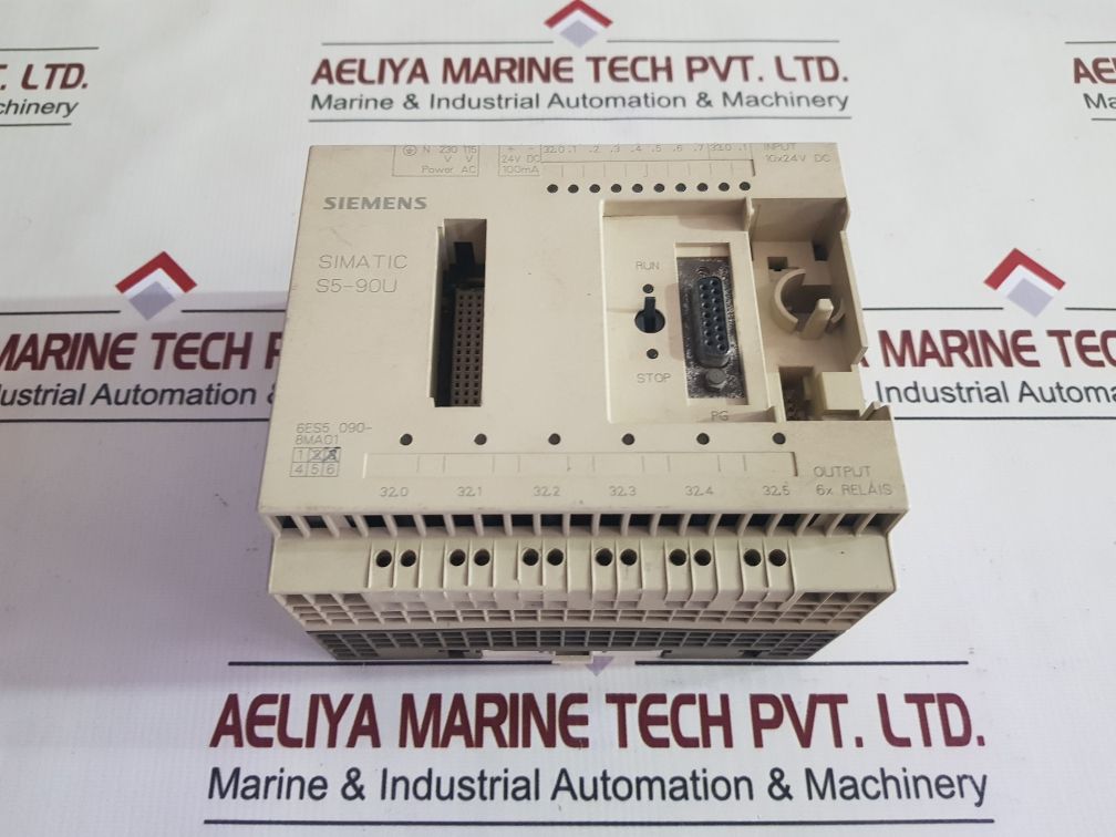 Siemens Simatic S5 6Es5 090-8Ma01 Programmable Controller S5-90U