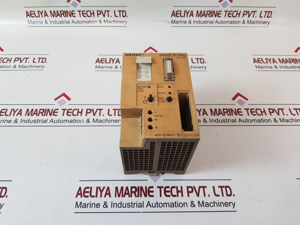 Siemens 6Es5 100-8Ma02 Central Processing Unit