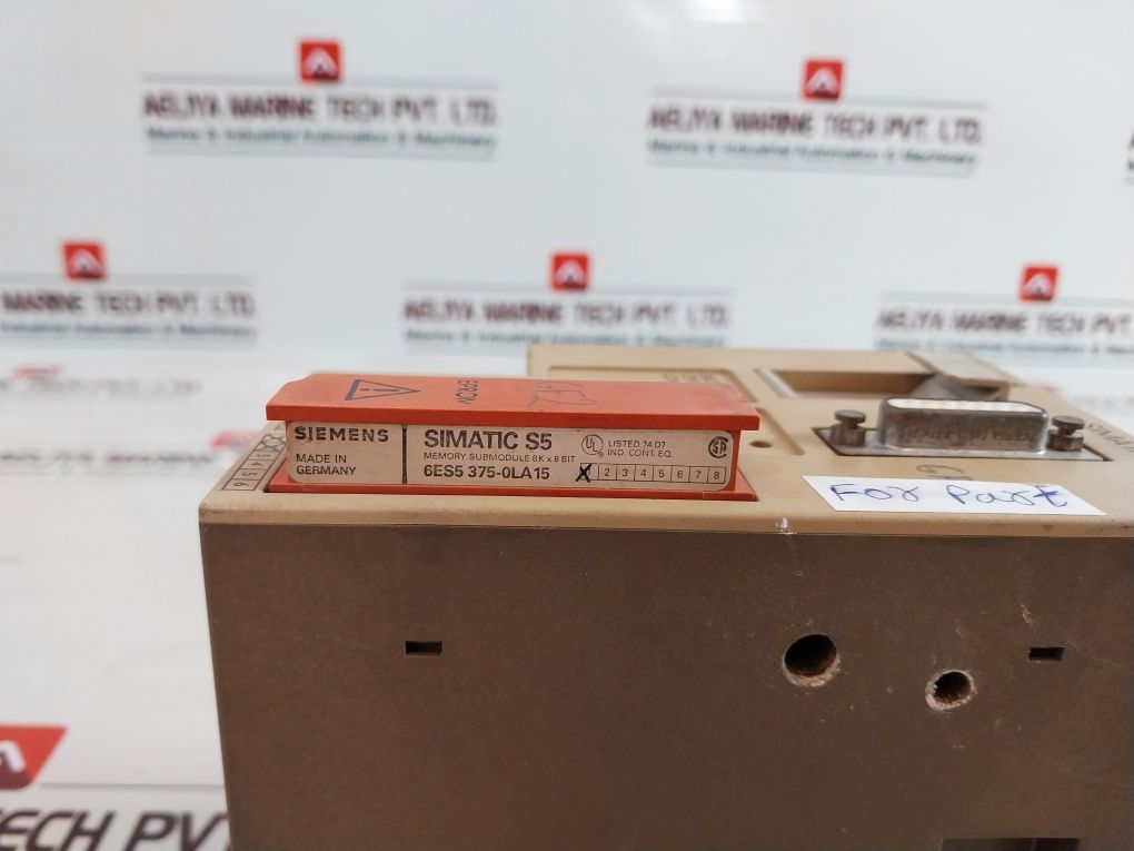 Siemens Simatic S5-100U 6Es5 102-8Ma02 Cpu Module 8K X 8 Bit
