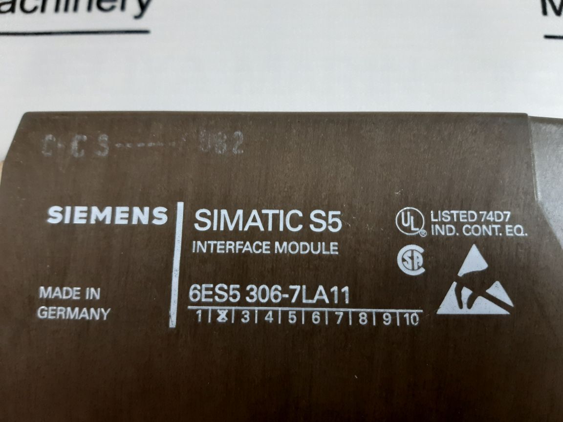 Siemens 6Es5 306-7La11 Interface Module