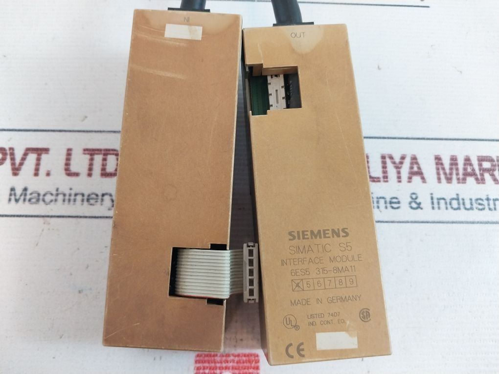 Siemens 6Es5 315-8Ma11 Interface Module Set