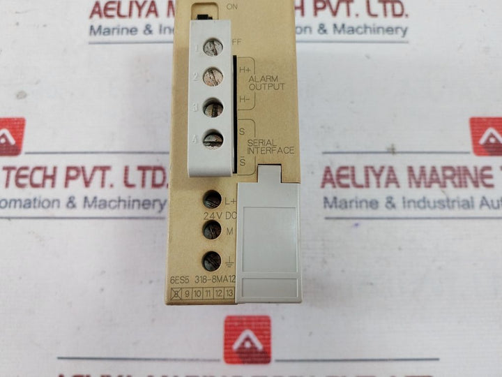 Siemens 6Es5 318-8Ma12 Interface Module 24V Dc 0.35A