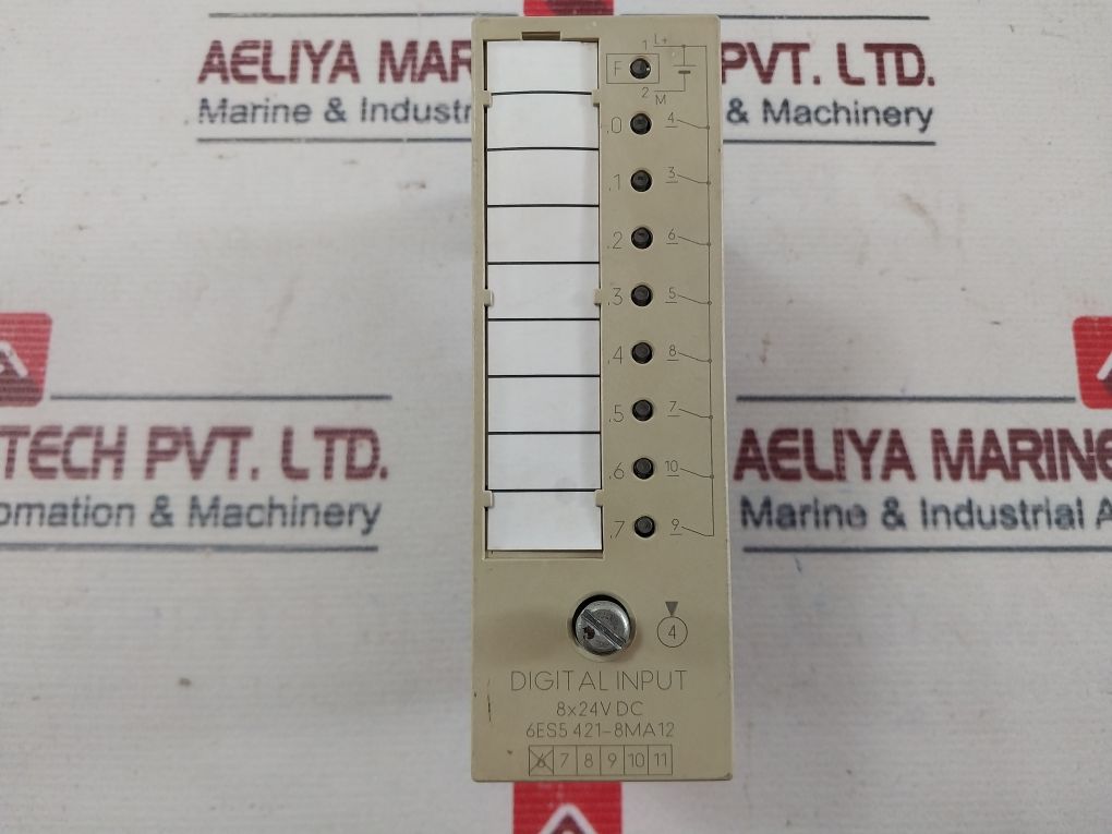 Siemens 6Es5 421-8Ma12 Digital Input Module 8 X 24V Dc