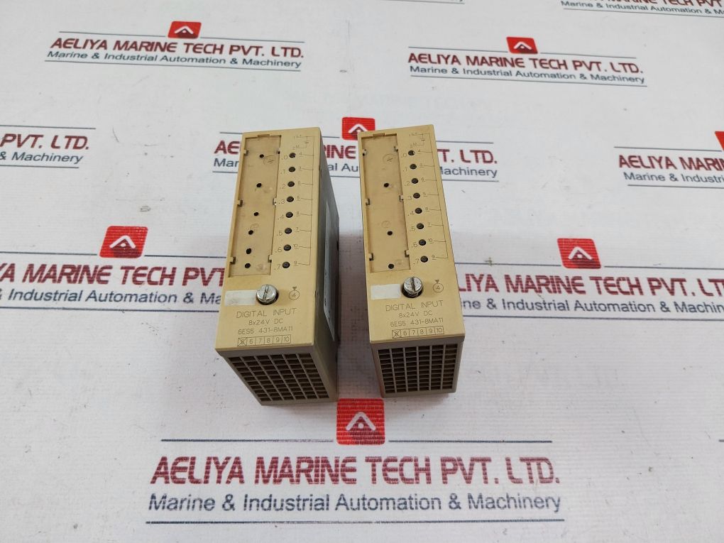 Siemens 6Es5 431-8Ma11 Digital Input Module 8X24V Dc