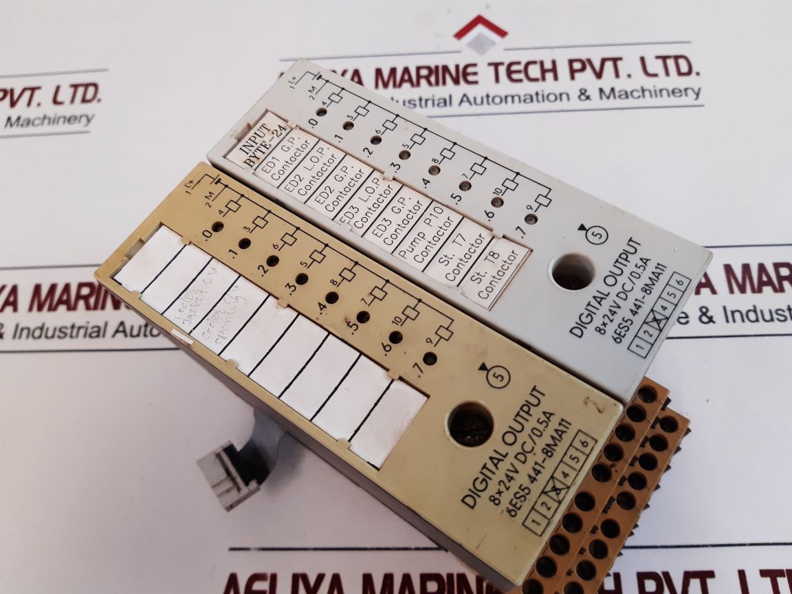 Siemens 6Es5 441-8Ma11 Simatic S5 Digital Output With Base