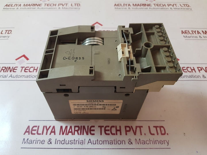 Siemens 6es5 452-8mr11 relay output, 6es5 470-8mc12 analog output with base