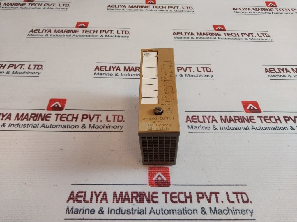 Siemens 6Es5 470-8Ma12 Analog Output Module 24V